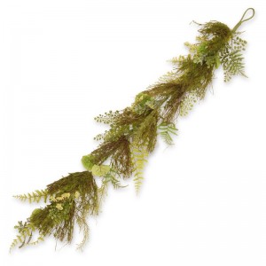 National Tree Co. Fern and Lavender Garland NTC2615